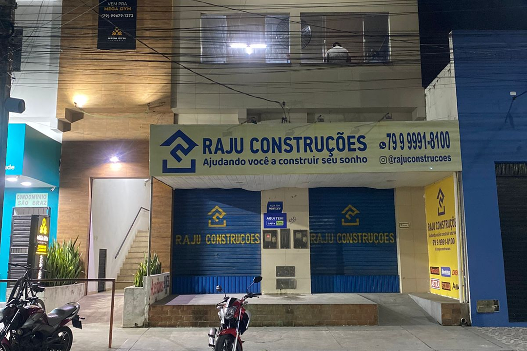 Imagem da estrutura da academia