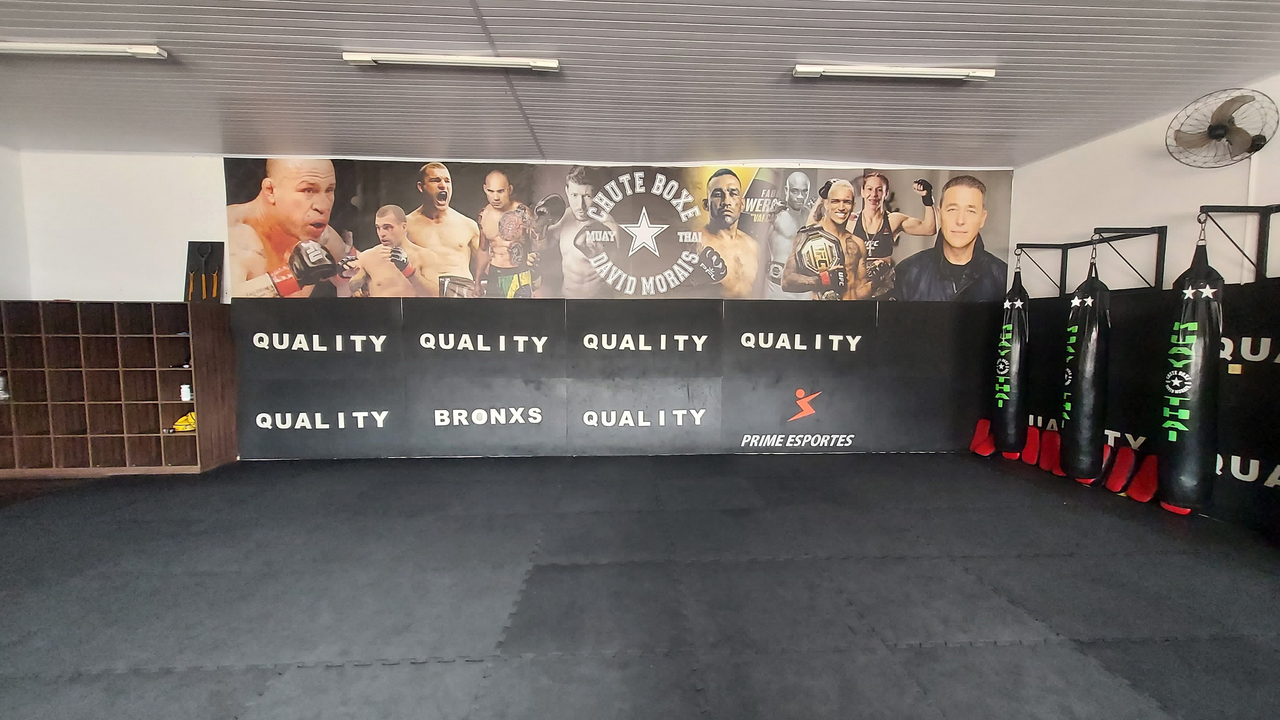 Imagem da estrutura da academia