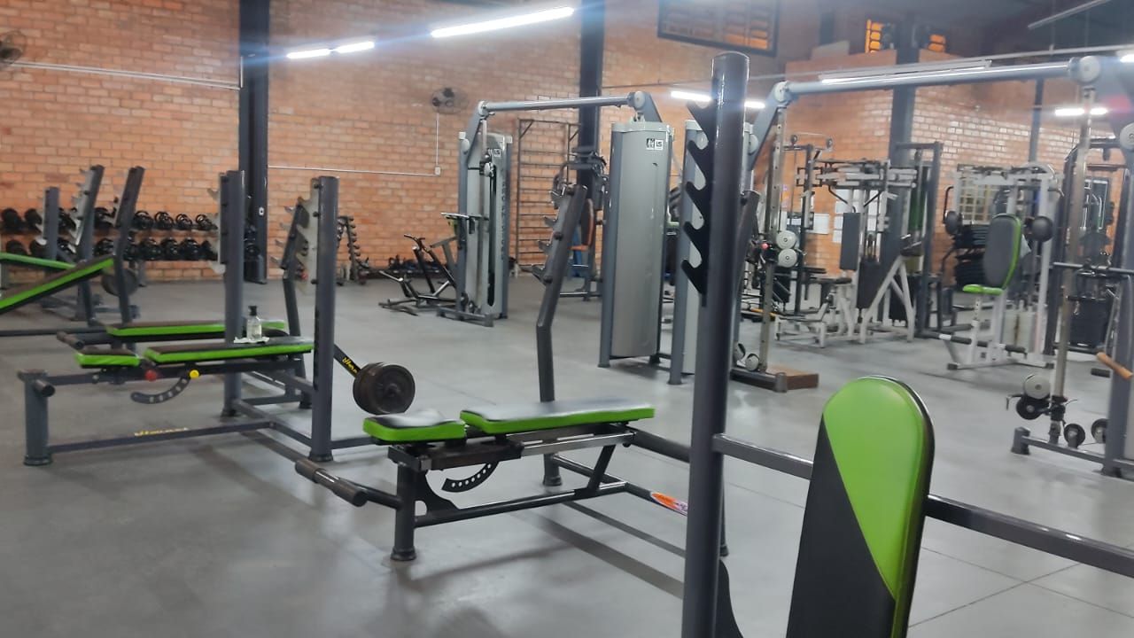 Imagem da estrutura da academia