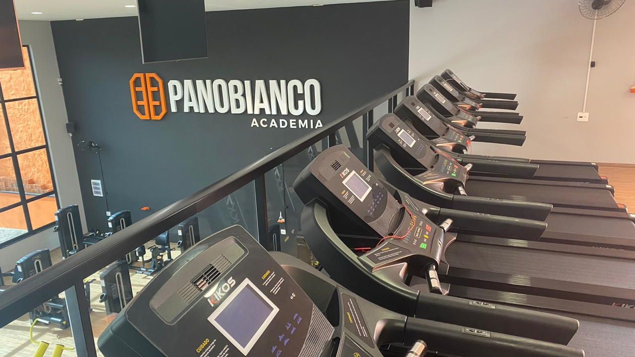 Imagem da estrutura da academia