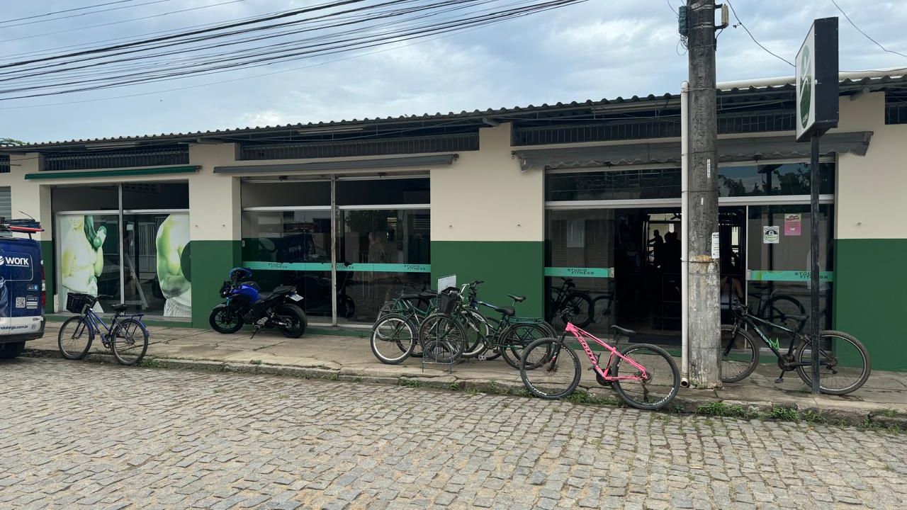 Imagem da estrutura da academia