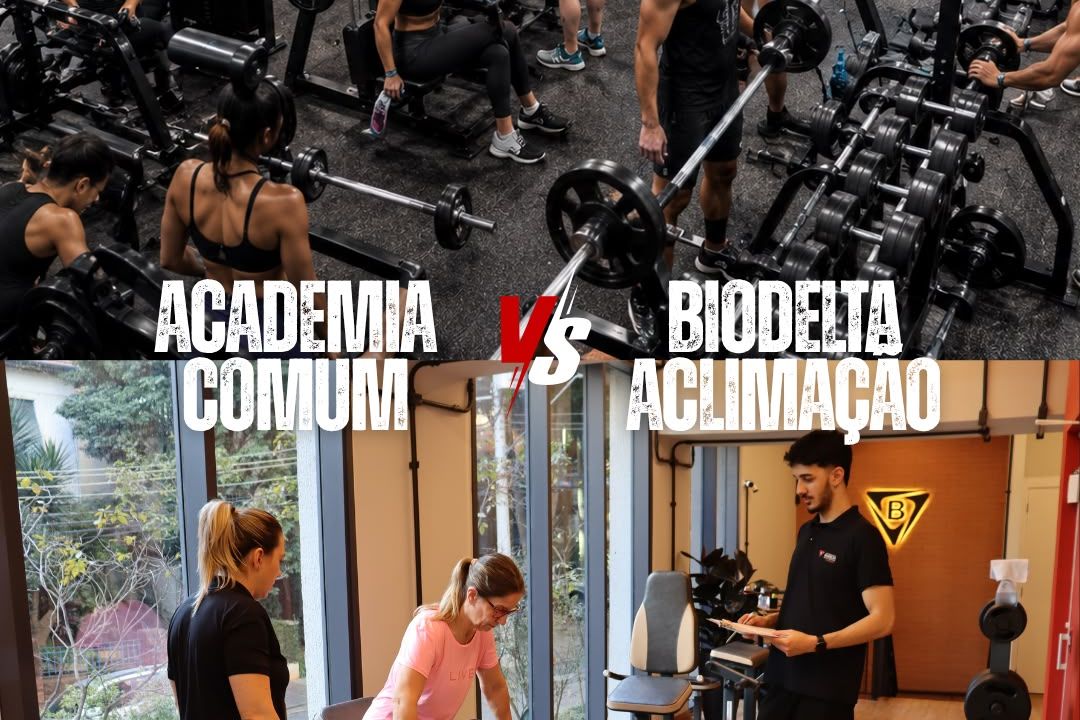 Imagem da estrutura da academia