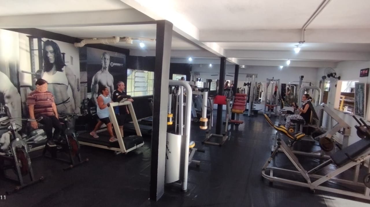 Imagem da estrutura da academia