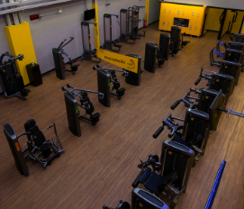 Imagem da estrutura da academia