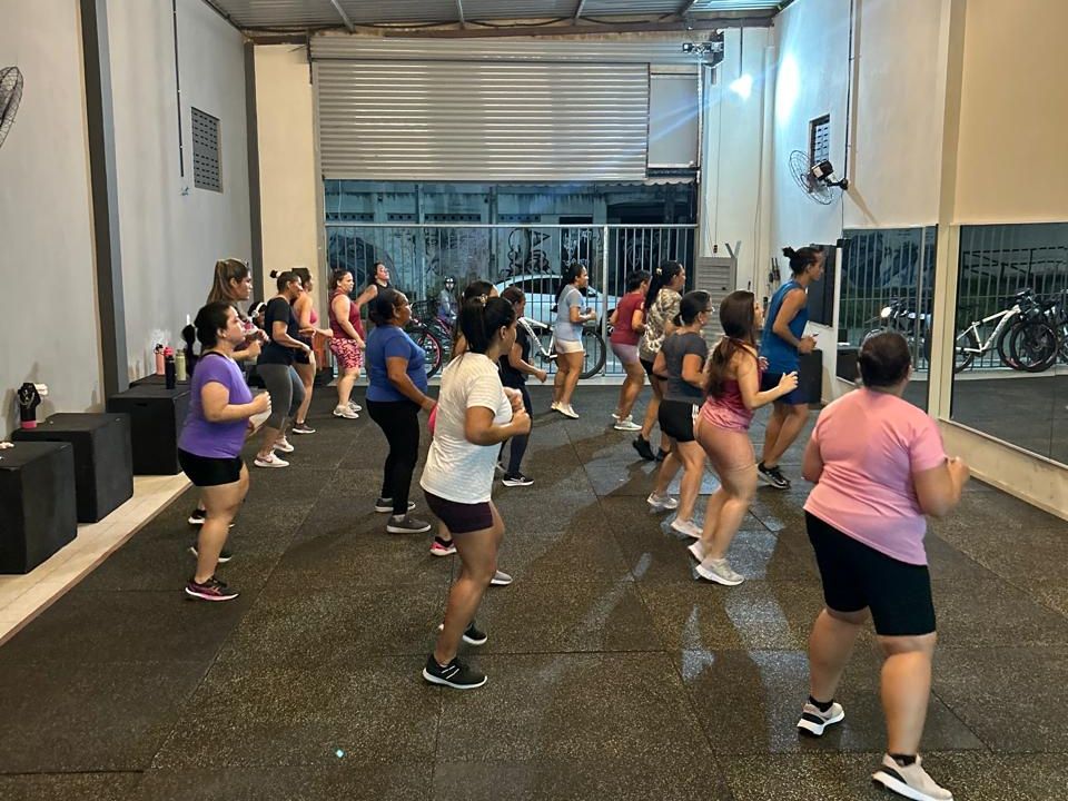 Imagem da estrutura da academia