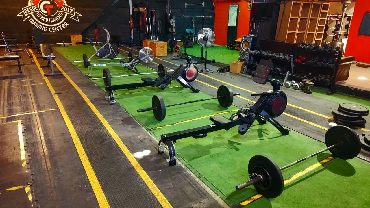 Imagem da estrutura da academia