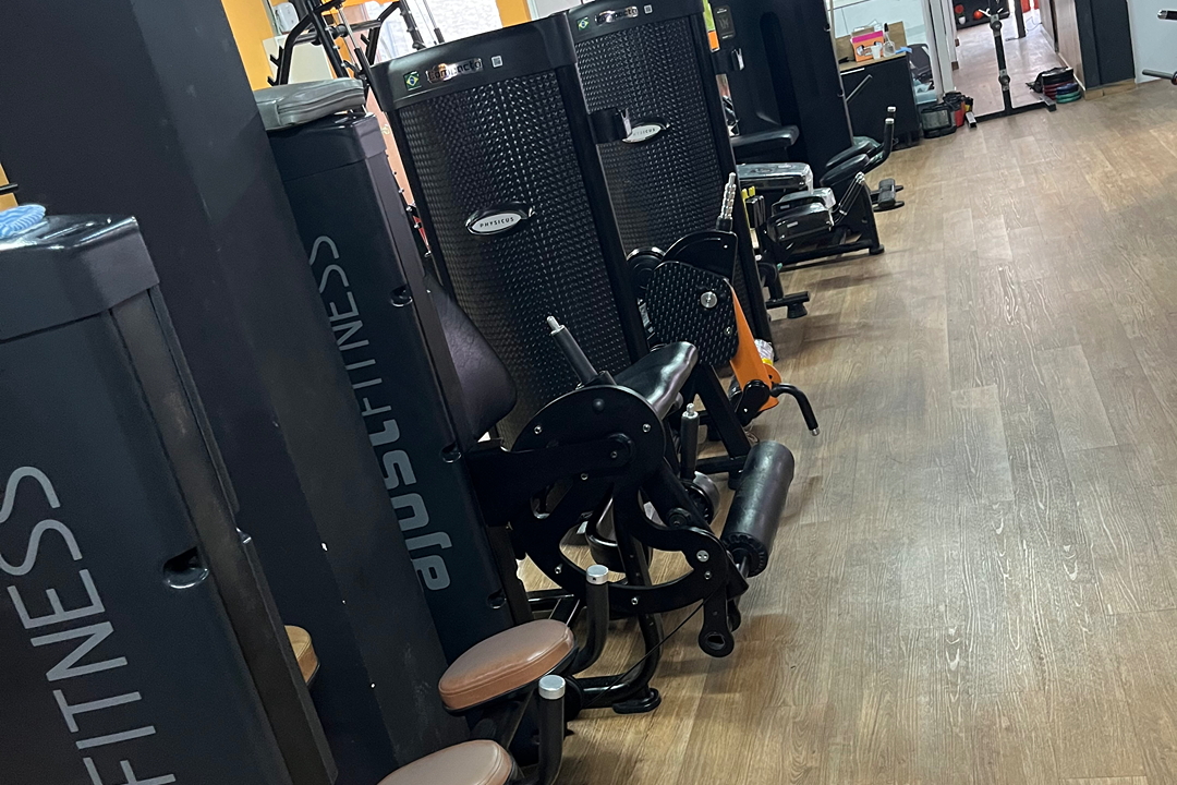 Imagem da estrutura da academia