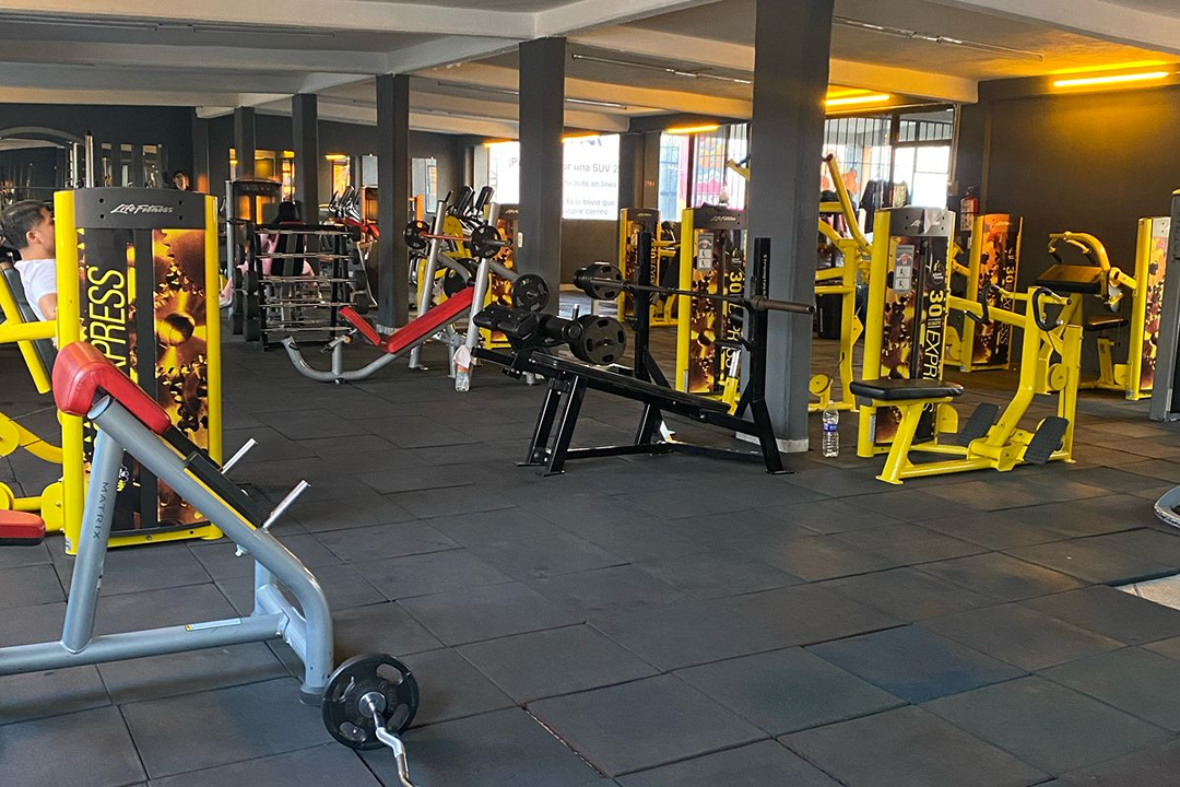 Imagem da estrutura da academia