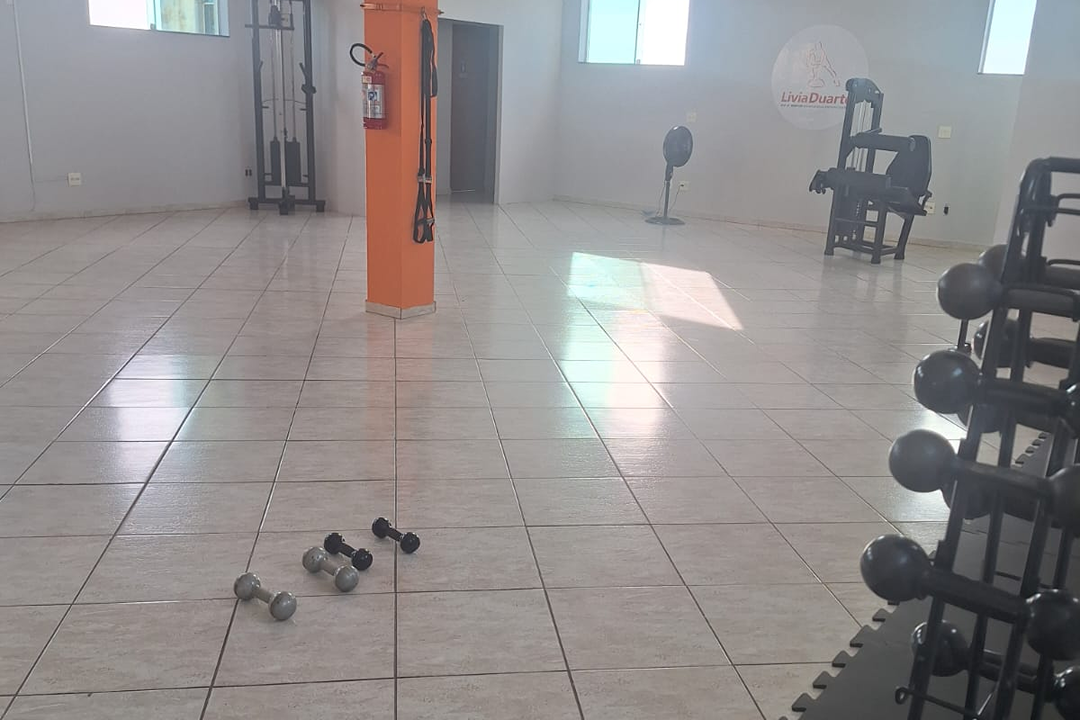 Imagem da estrutura da academia