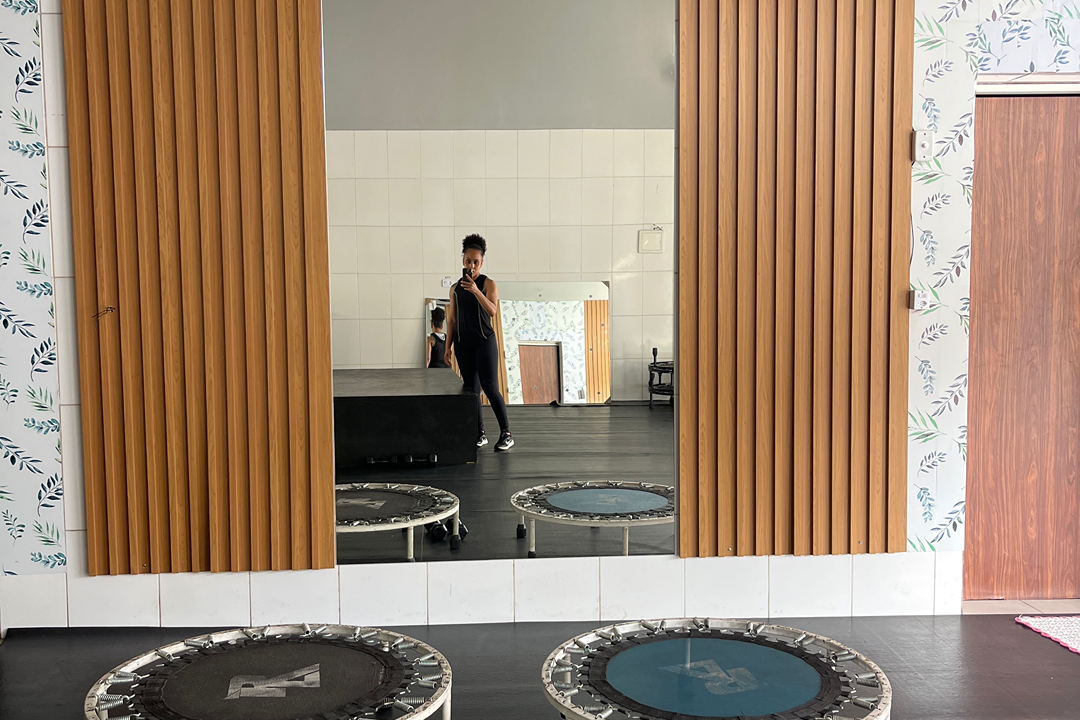 Imagem da estrutura da academia