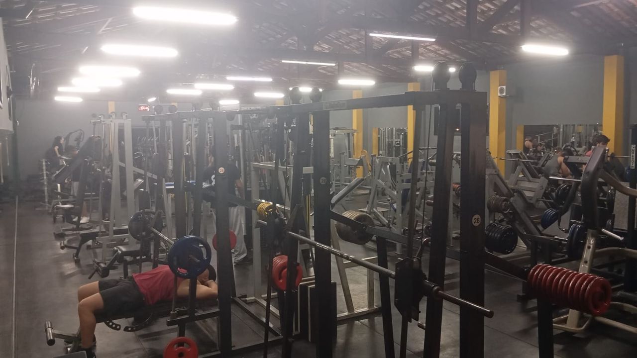 Imagem da estrutura da academia