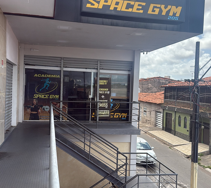 Imagem da estrutura da academia