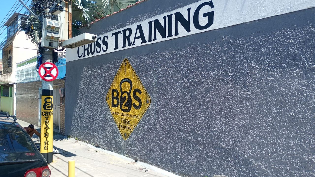 Imagem da estrutura da academia