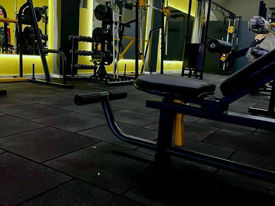 Imagem da estrutura da academia