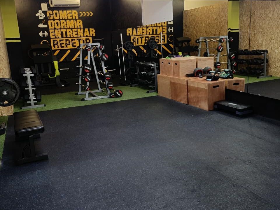 Imagem da estrutura da academia