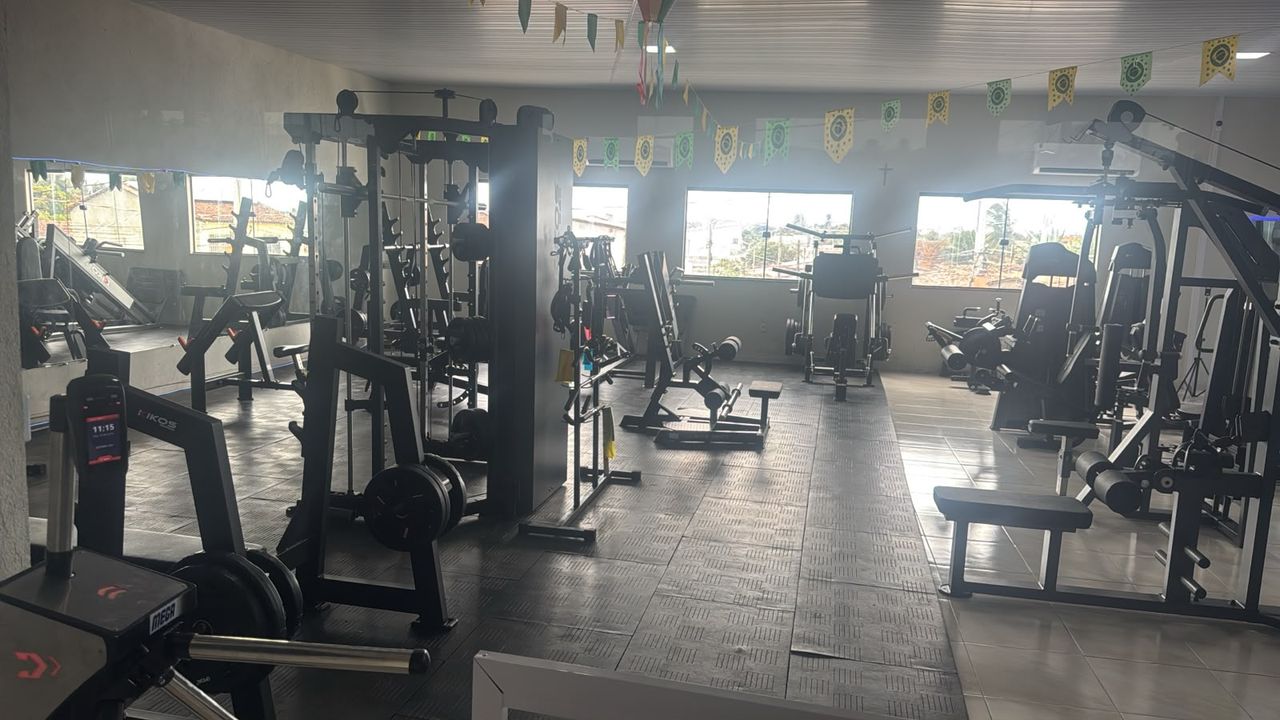 Imagem da estrutura da academia