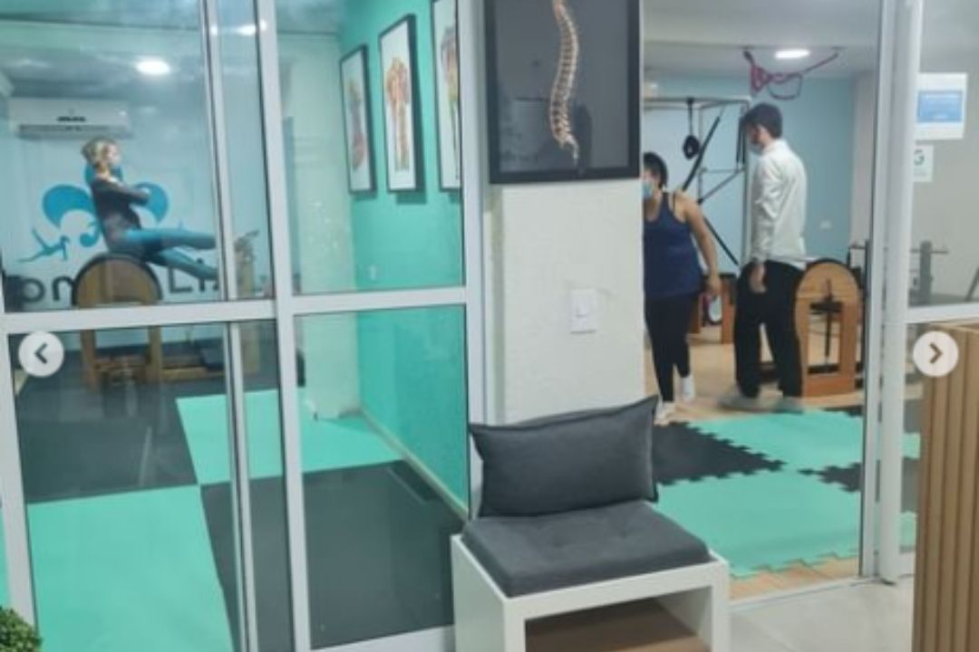 Imagem da estrutura da academia