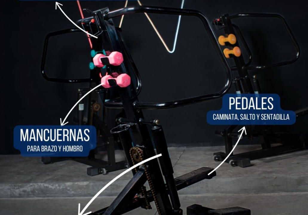 Imagem da estrutura da academia