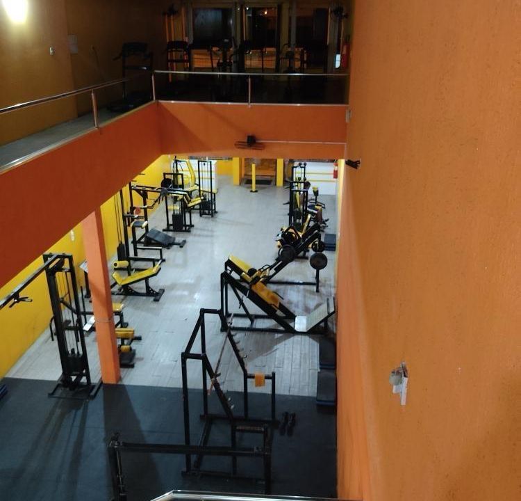 Imagem da estrutura da academia
