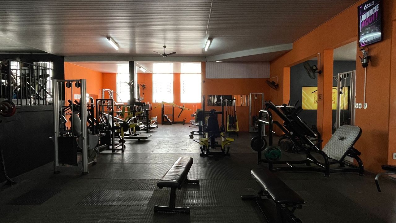Imagem da estrutura da academia