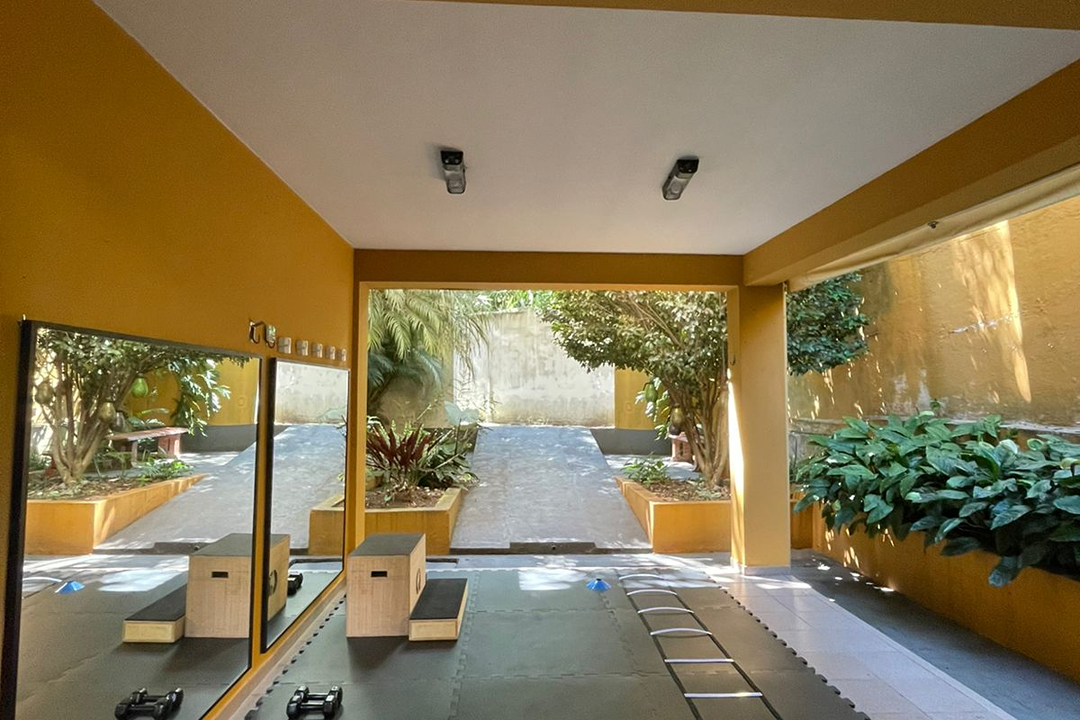 Imagem da estrutura da academia