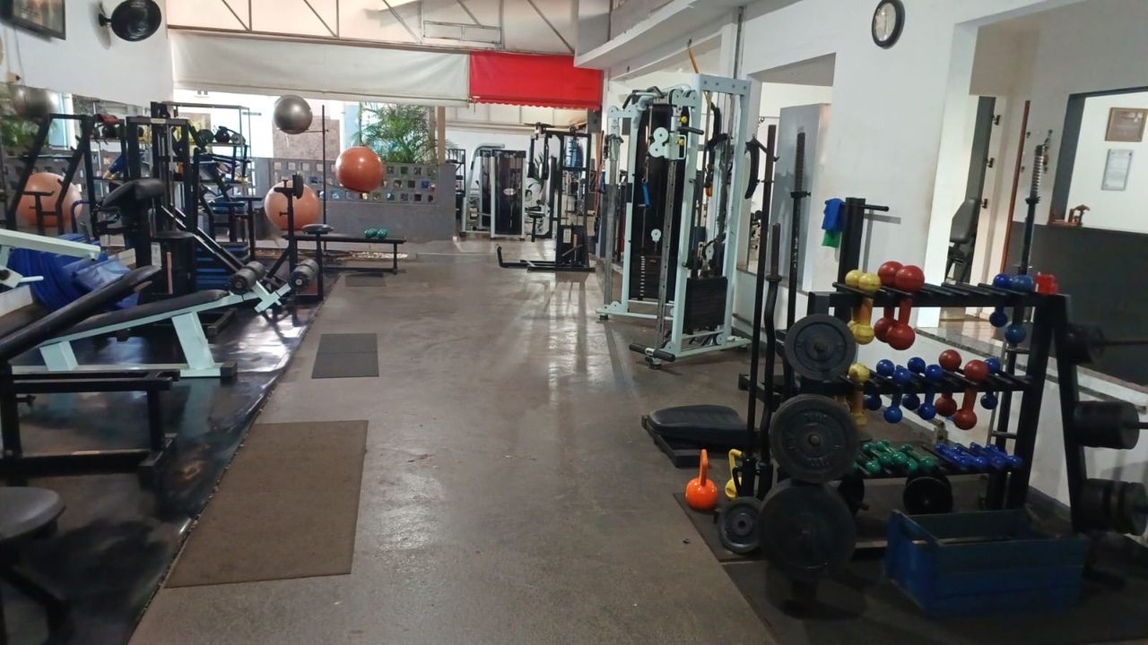 Imagem da estrutura da academia
