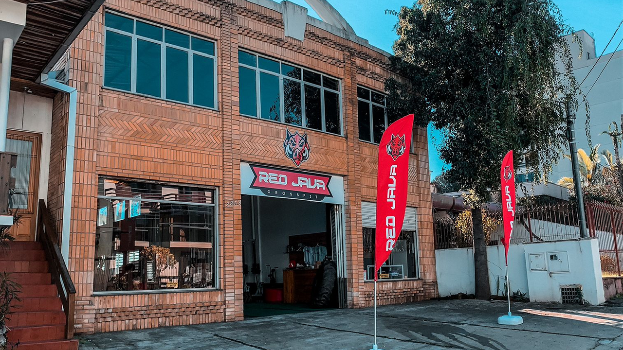 Imagem da estrutura da academia