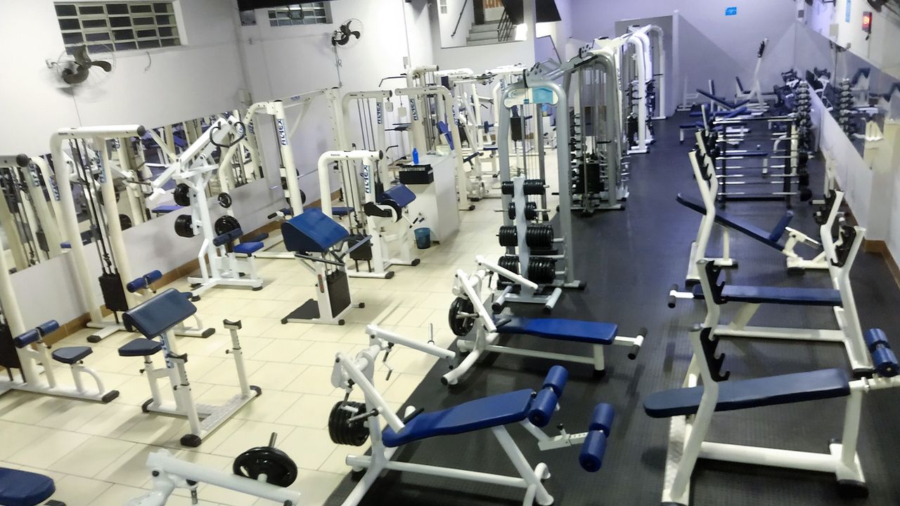 Imagem da estrutura da academia