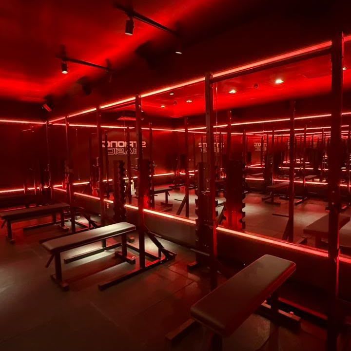 Imagem da estrutura da academia