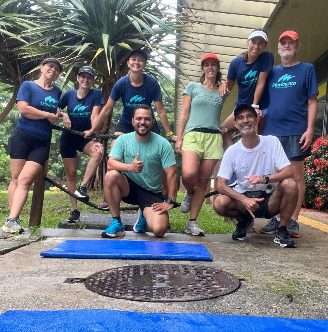 Imagem da estrutura da academia