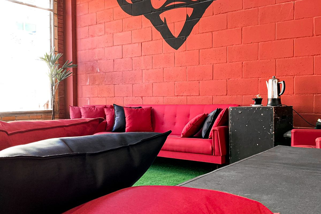 Imagem da estrutura da academia