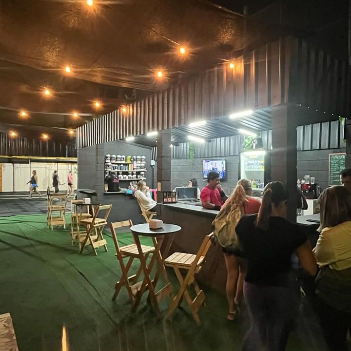 Imagem da estrutura da academia