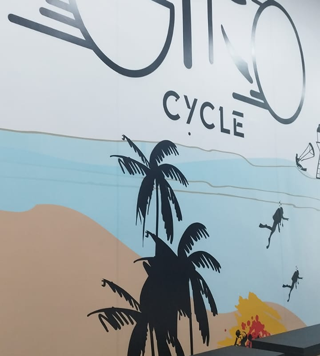 Imagem da estrutura da academia