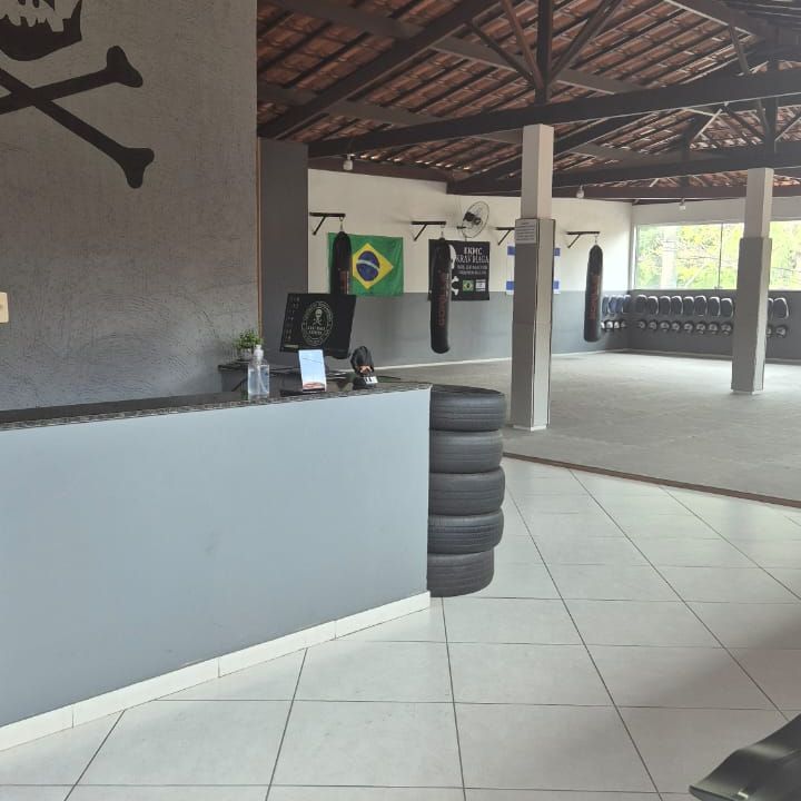 Imagem da estrutura da academia