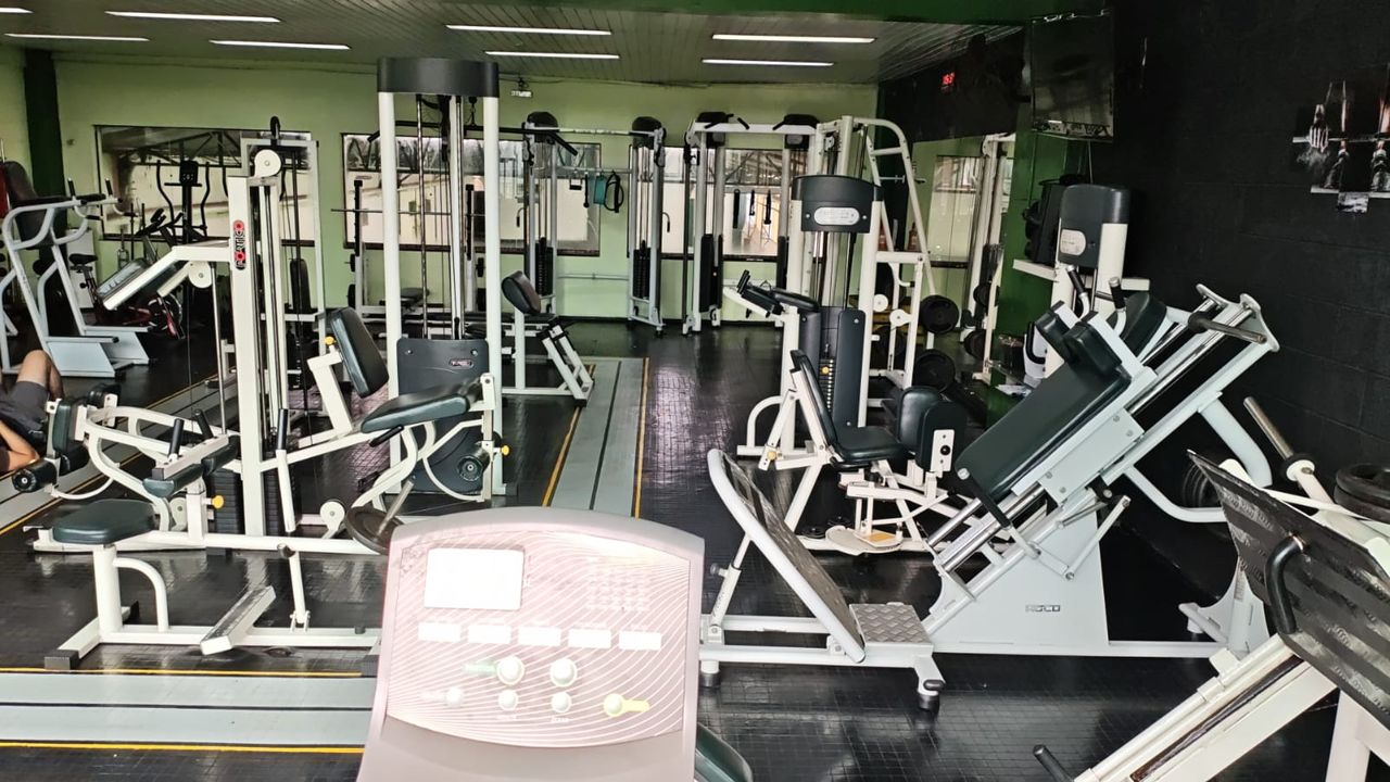 Imagem da estrutura da academia