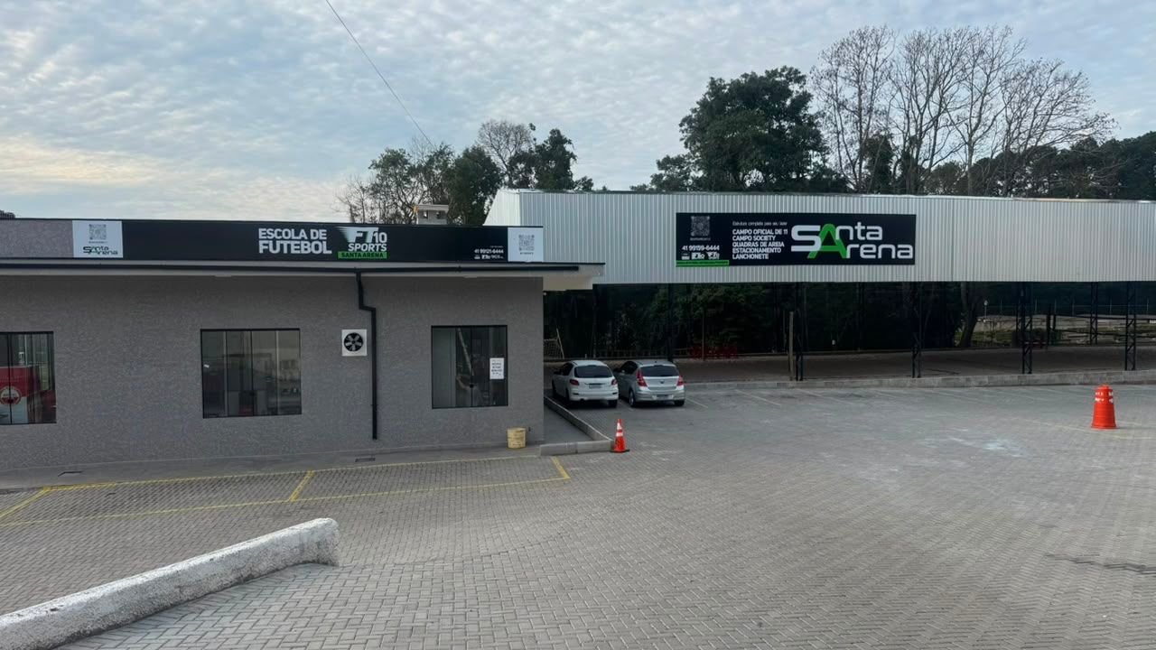 Imagem da estrutura da academia
