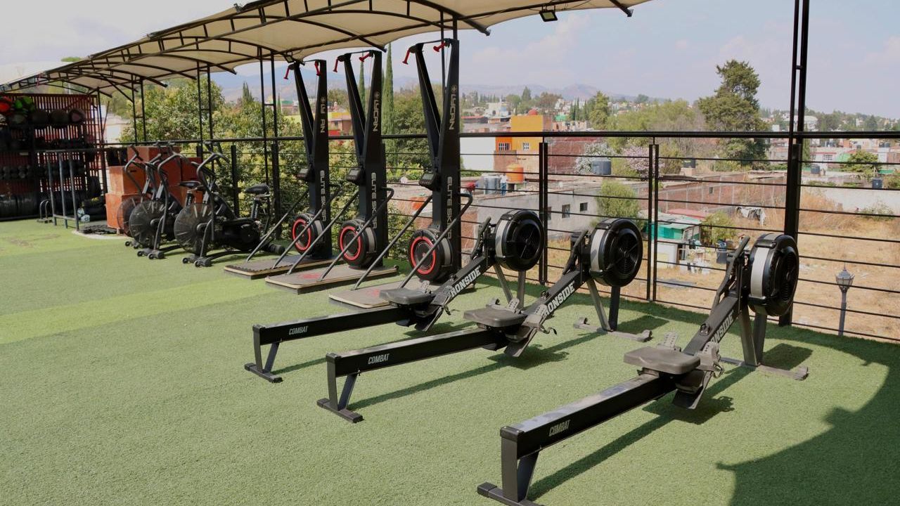 Imagem da estrutura da academia