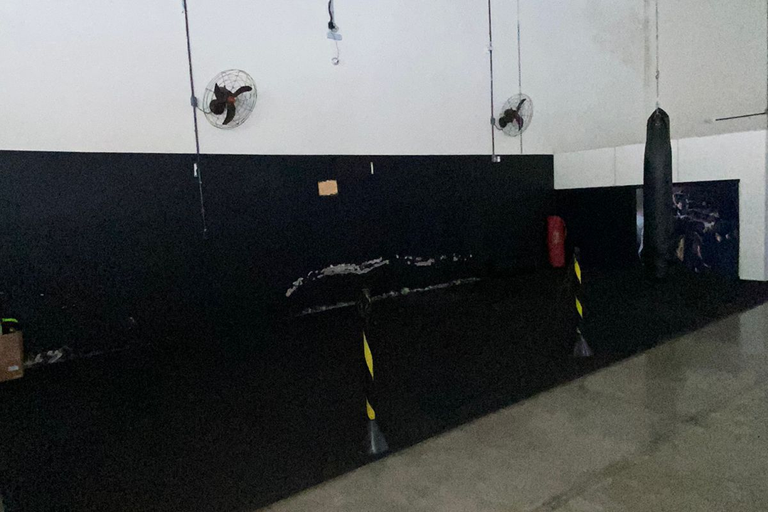 Imagem da estrutura da academia