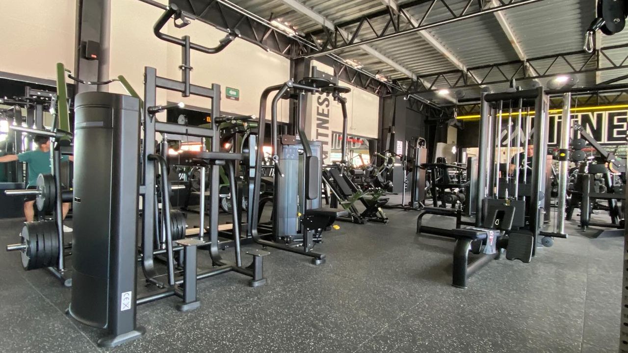 Imagem da estrutura da academia