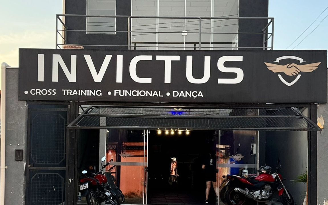 Imagem da estrutura da academia