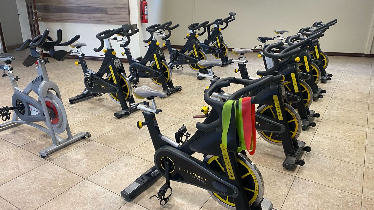 Imagem da estrutura da academia