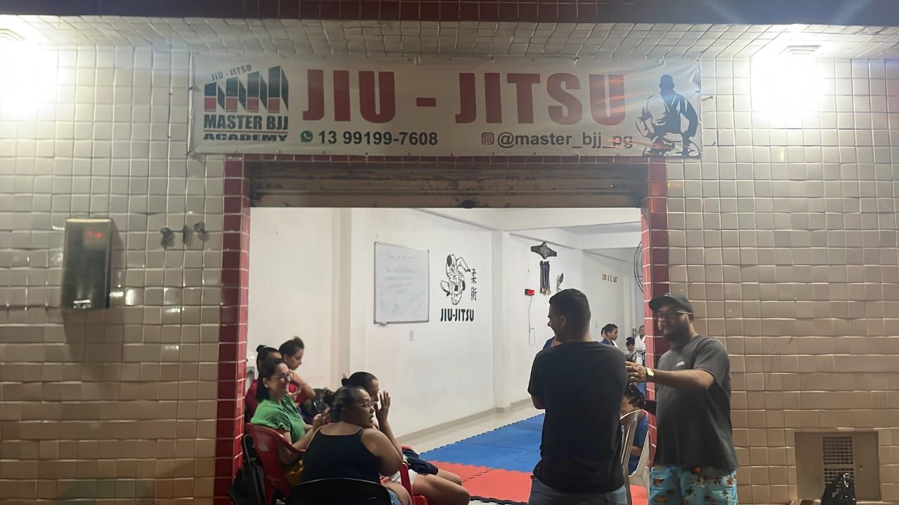 Imagem da estrutura da academia