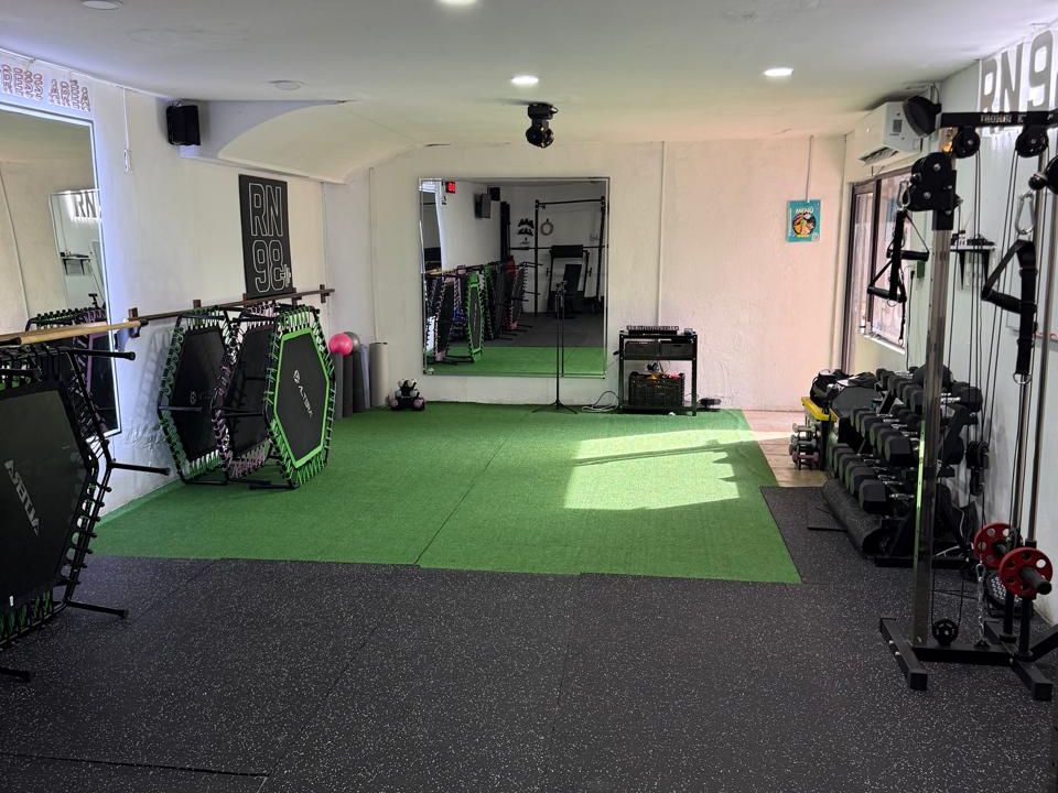 Imagem da estrutura da academia