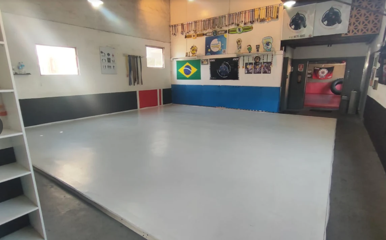 Imagem da estrutura da academia