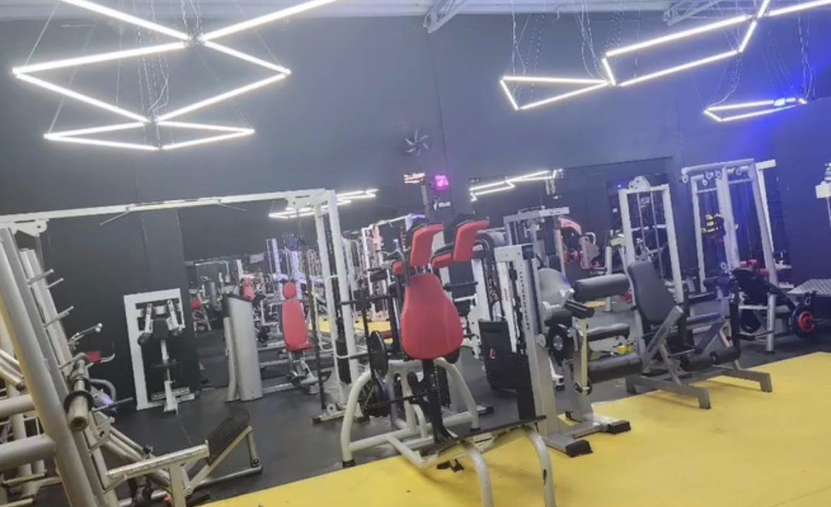 Imagem da estrutura da academia