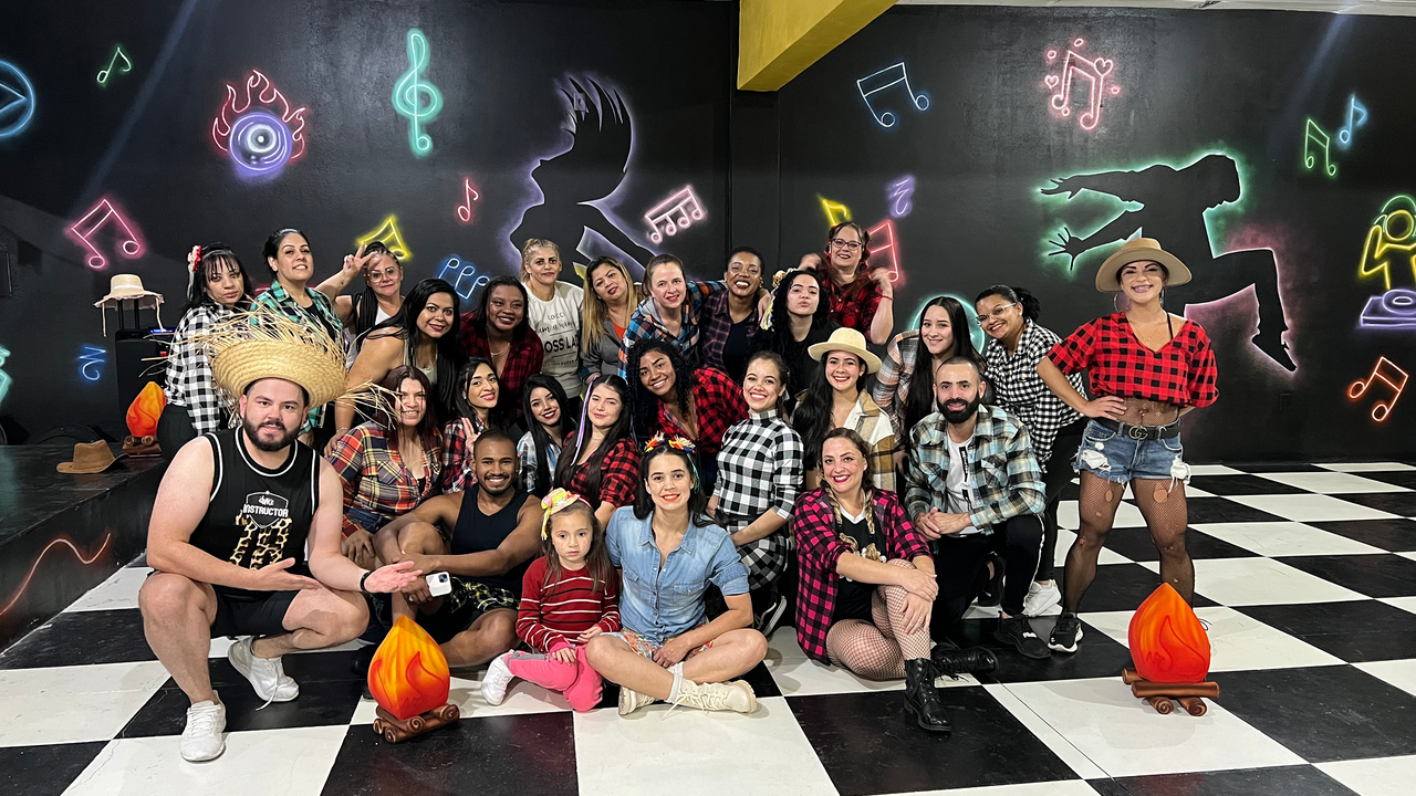 Imagem da estrutura da academia