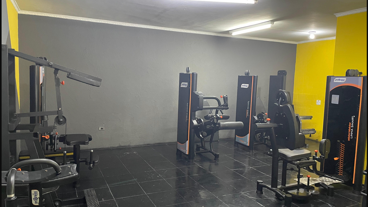 Imagem da estrutura da academia