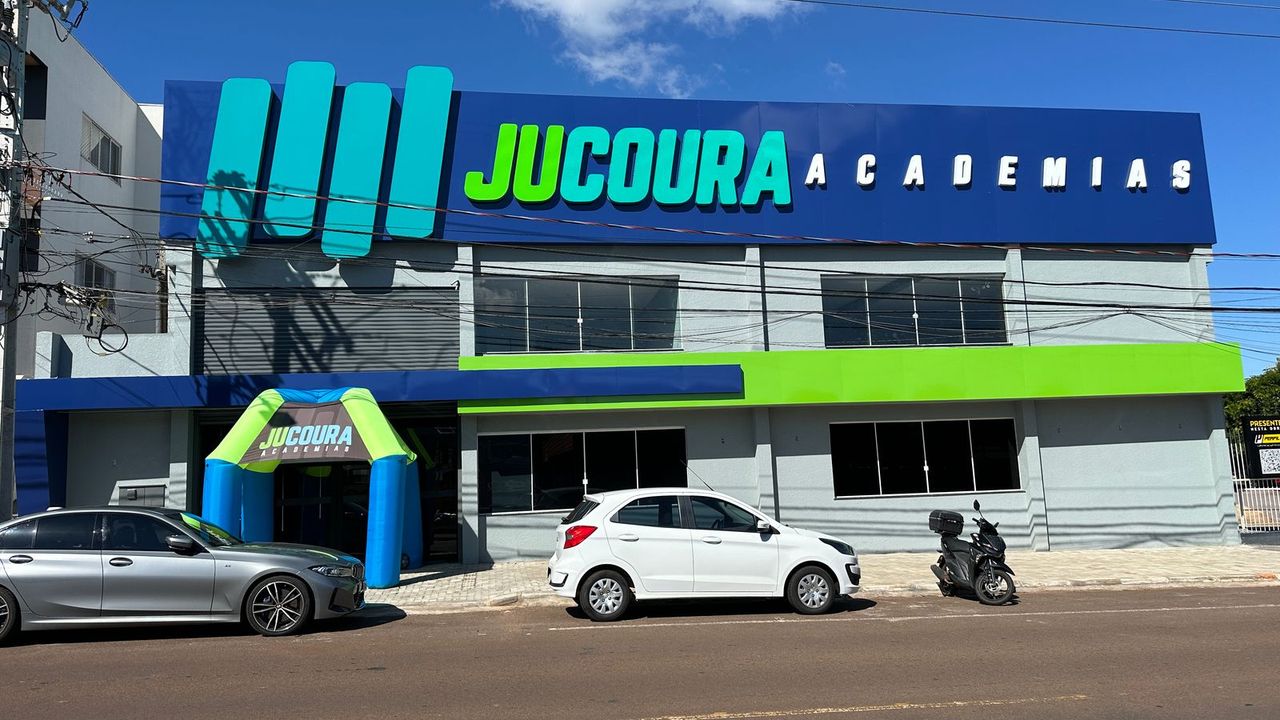 Imagem da estrutura da academia