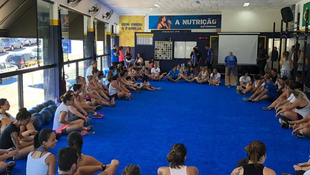 Imagem da estrutura da academia