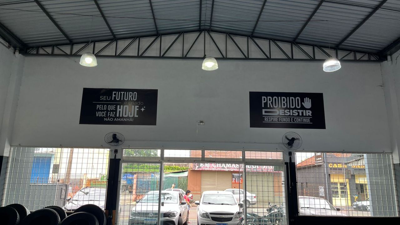 Imagem da estrutura da academia